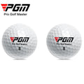 PGM Official 3-Layer Premium Golf Balls Practice Compet Performance Training for Distance Straight Shots Golf Design for Sport