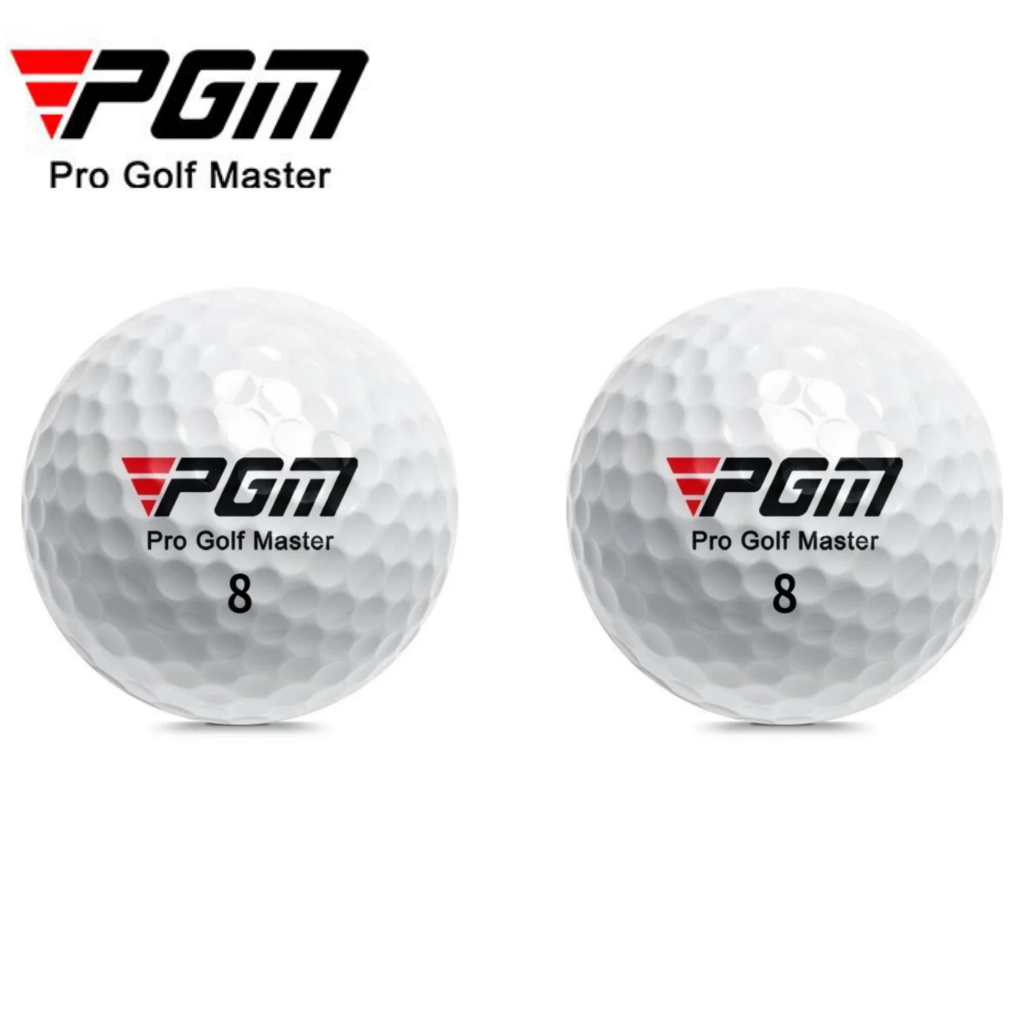 PGM Official 3-Layer Premium Golf Balls Practice Compet Performance Training for Distance Straight Shots Golf Design for Sport